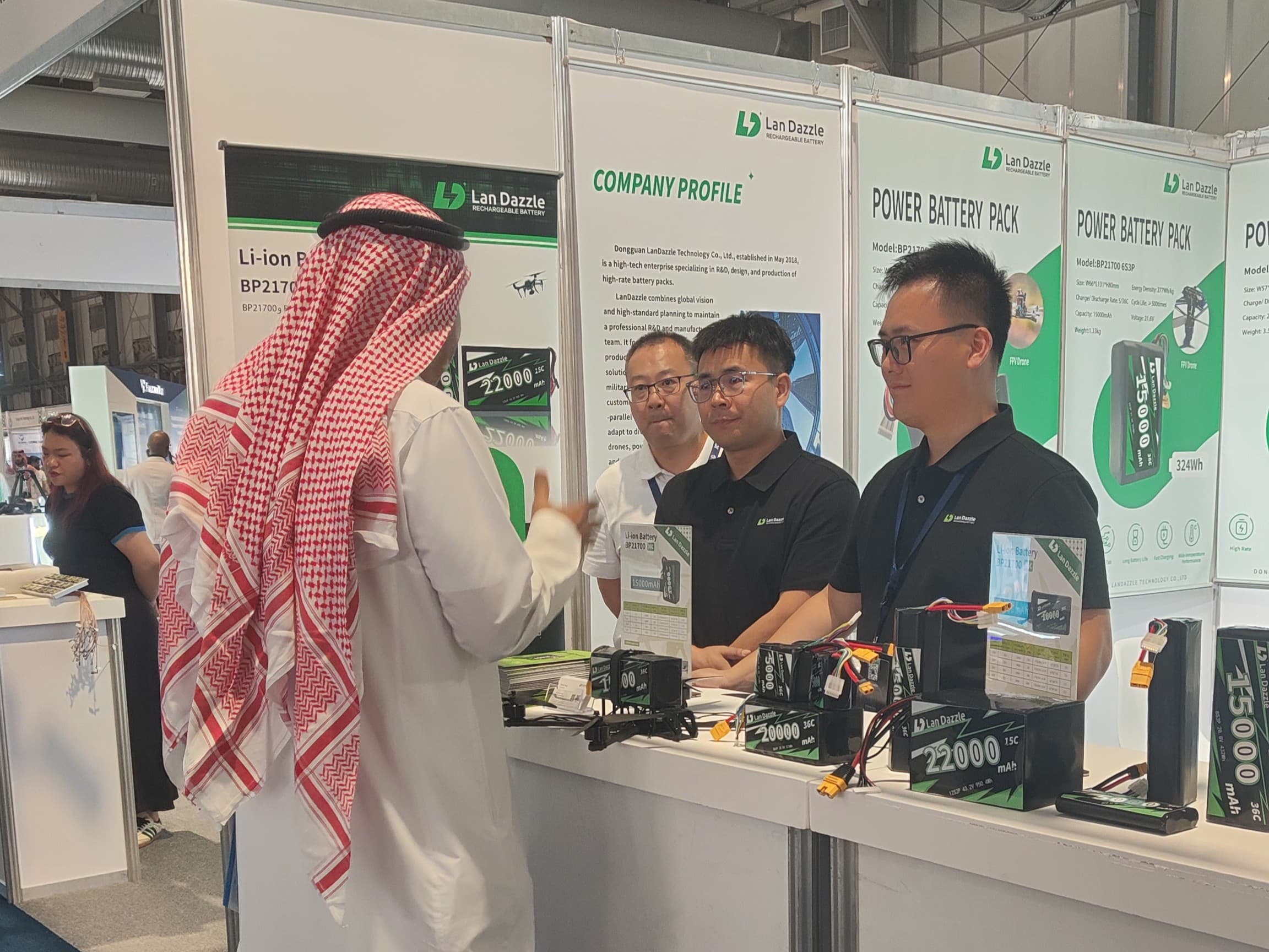 About Us 8 BluePower at Saudi Drone Exhibition