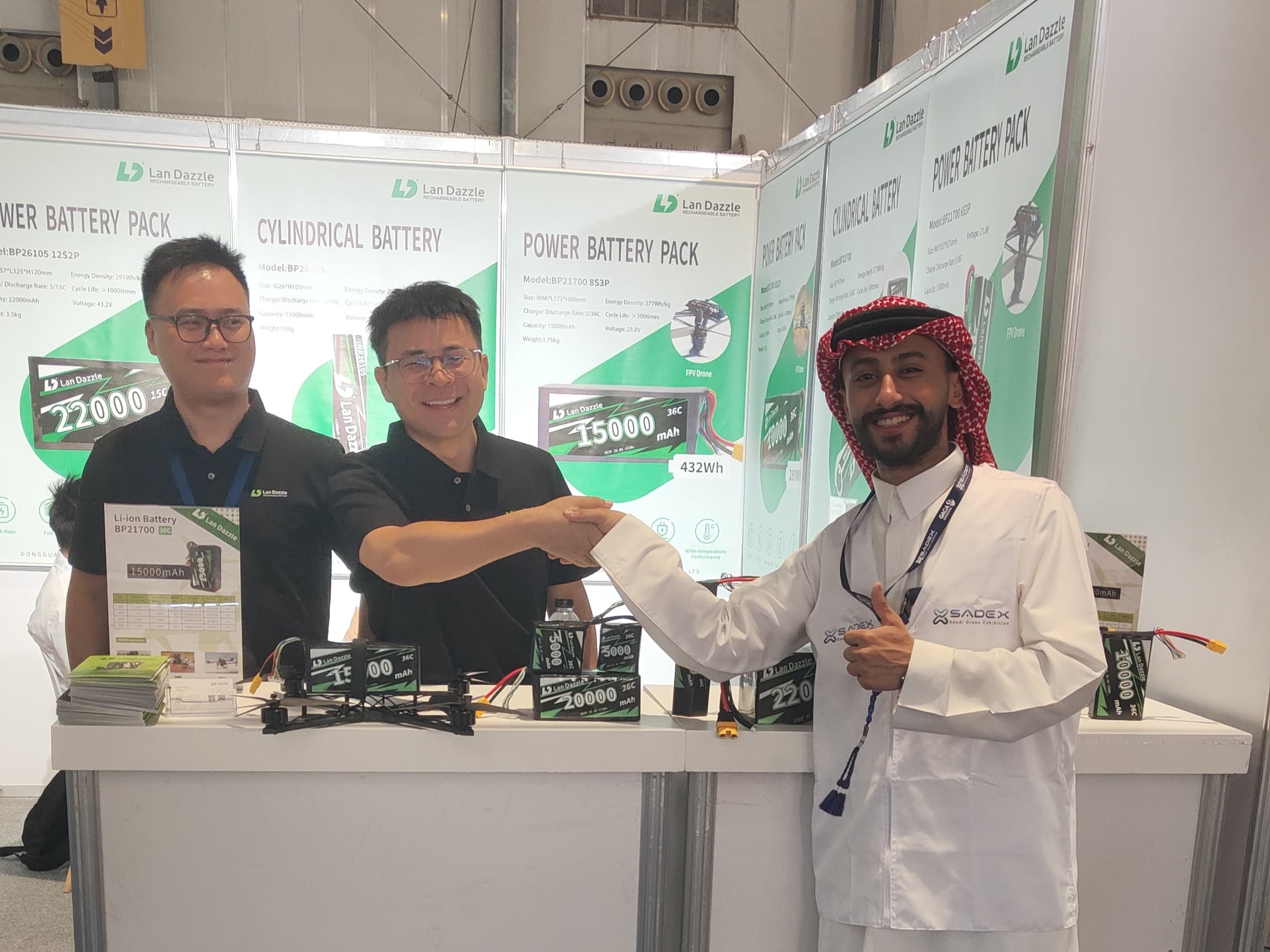 About Us 9 BluePower at Saudi Drone Exhibition