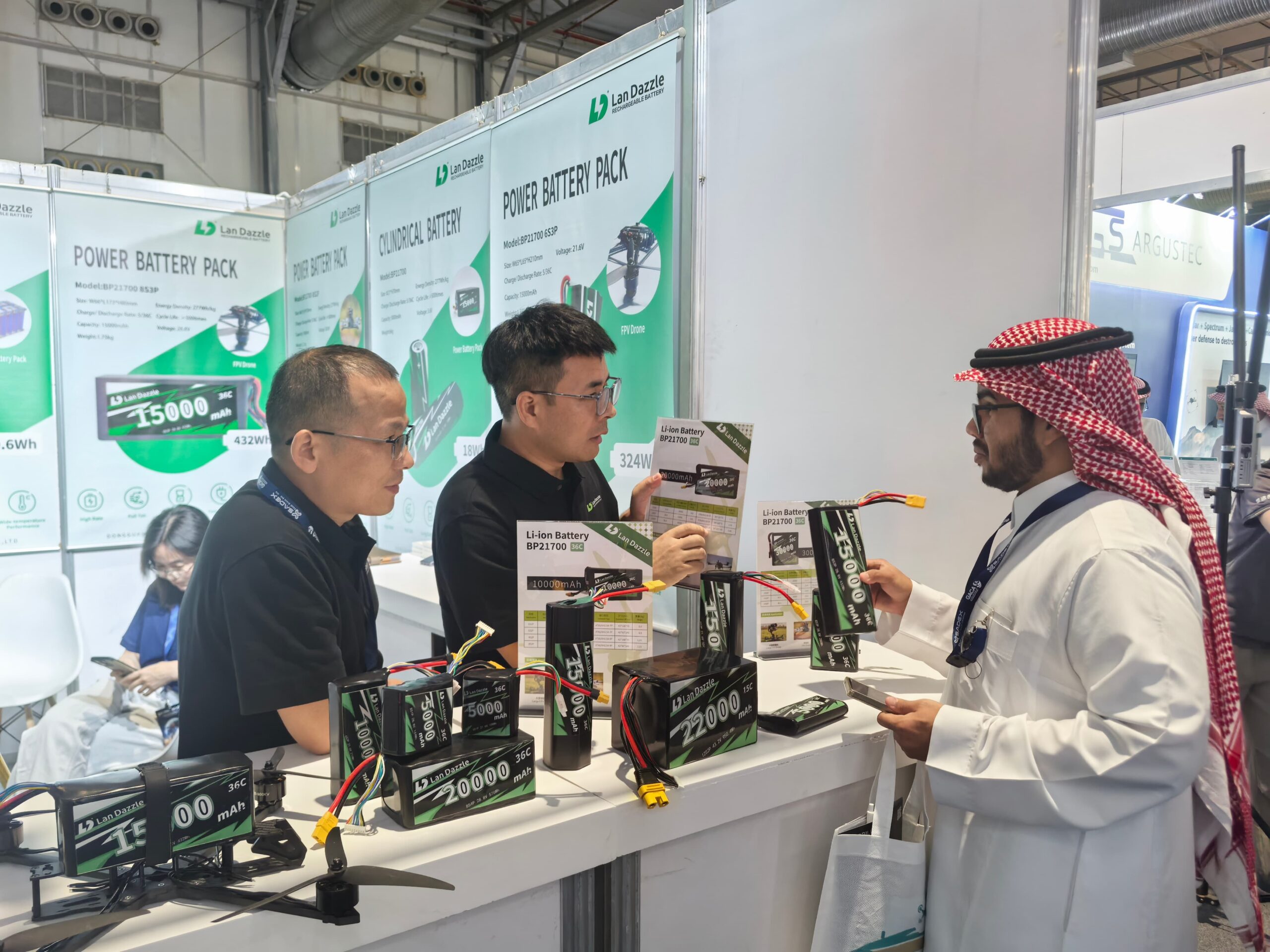 About Us 10 BluePower at Saudi Drone Exhibition