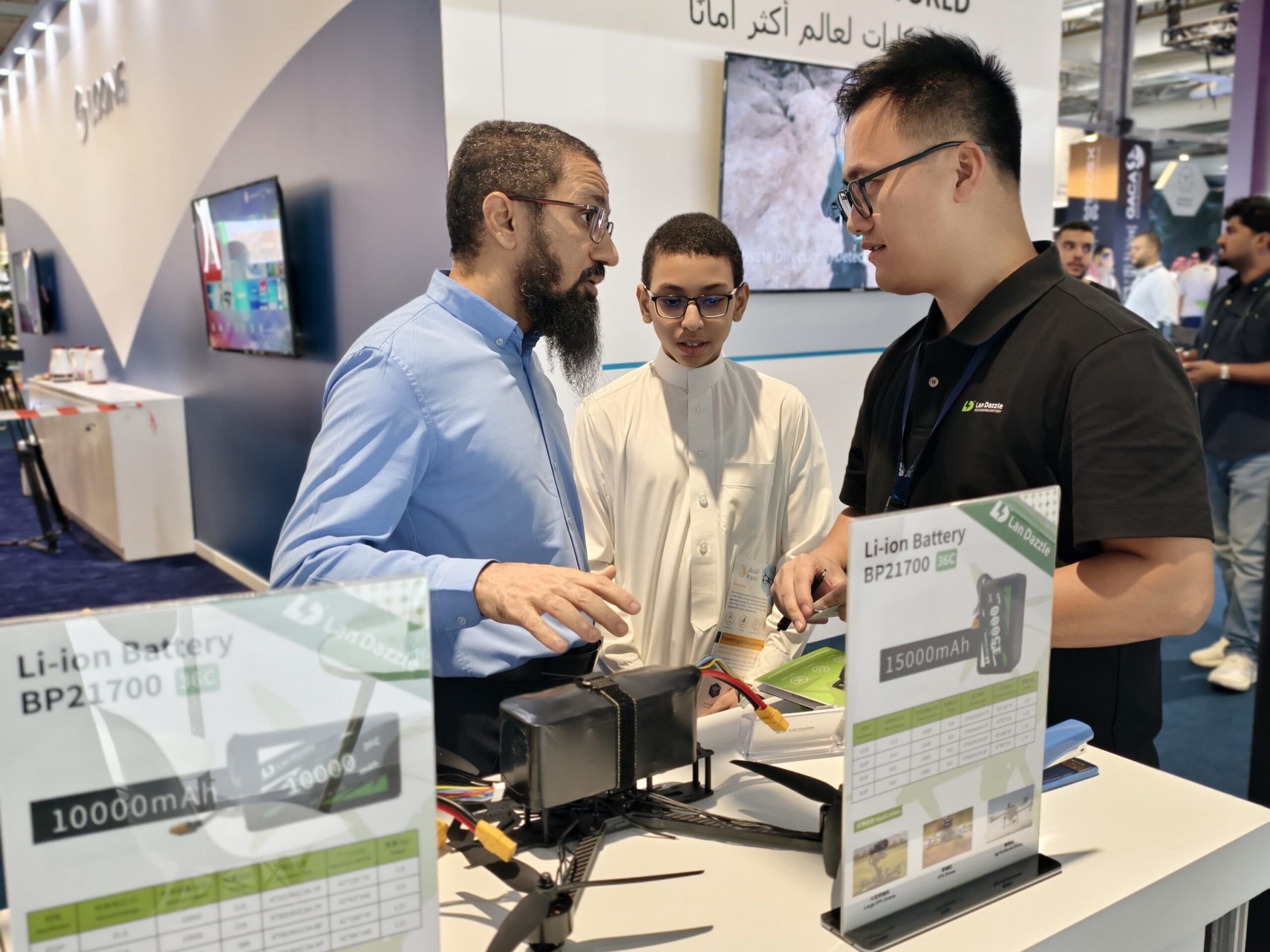 About Us 11 BluePower at Saudi Drone Exhibition